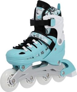 Rolki Nils Extreme NH10905 z wymienną płozą regulowane miętowe r. 31-34 5