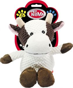 Aqua Nova PETNOVA KROWA PLUSZOWA PISZCZACA 32CM PLU-COW 4092 2
