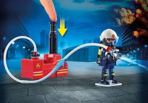 Playmobil City Action Samochód Strażacki z Drabiną (9463) 4