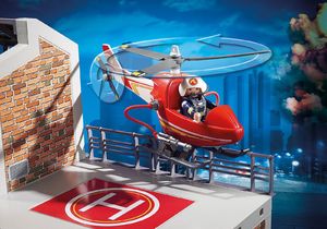 Playmobil City Action Duża remiza strażacka (9462) 4