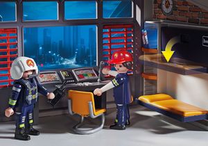 Playmobil City Action Duża remiza strażacka (9462) 5