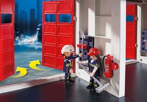 Playmobil City Action Duża remiza strażacka (9462) 6