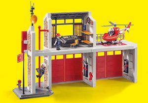 Playmobil City Action Duża remiza strażacka (9462) 9
