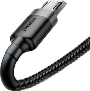 Kabel USB Baseus USB-A - microUSB 3 m Czarno-szary (6953156296374) 4