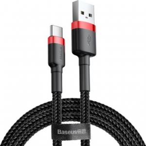 Kabel USB Baseus USB-A - USB-C 3 m Czarno-czerwony (CATKLF-U91) 21