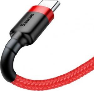 Kabel USB Baseus USB-A - USB-C 3 m Czerwony (CATKLF-U09) 3