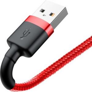 Kabel USB Baseus USB-A - Lightning 3 m Czerwony (CALKLF-R09) 4