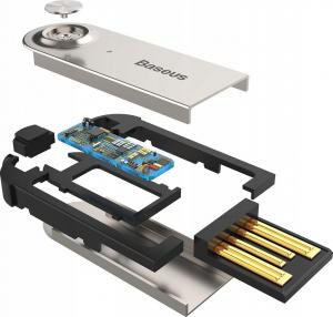 Adapter bluetooth Baseus BA01 minijack 3,5mm (CABA01-01) czarny 5