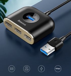 HUB USB Baseus Square 4x USB-A 3.0 (CAHUB-AY01) 3