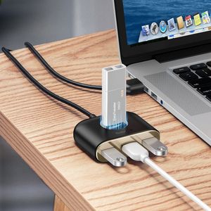 HUB USB Baseus Square 4x USB-A 3.0 (CAHUB-AY01) 4