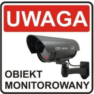 CEE Atrapa kamery Solarna migajaca LED + naklejka (SOL1200) 2
