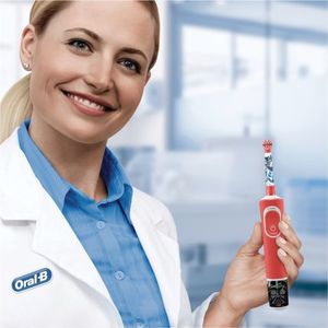 Szczoteczka Oral-B Vitality Kids D100 Star Wars Czerwona 4