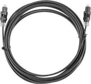 Kabel Lanberg Toslink - Toslink 1m czarny (CA-TOSL-10CC-0010-BK) 3