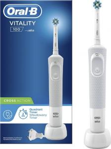 Szczoteczka Oral-B Vitality 100 CrossAction Biała 2