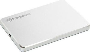 Dysk zewnętrzny HDD Transcend 25C3S 1TB Srebrny (TS1TSJ25C3S) 3