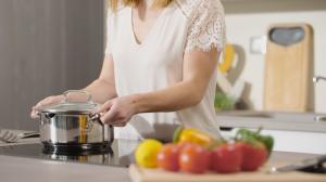 Tefal Garnek Duetto+ 28 cm srebrny 14