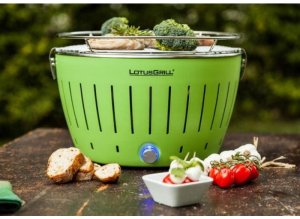 LotusGrill Grill ogrodowy Węglowy Standard 32 cm x 32 cm zielony 2