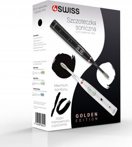 Szczoteczka 4Swiss Sensitive Care ST212 Golden Edition Biała 8
