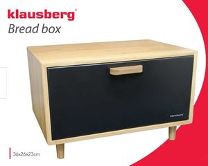 Chlebak Klausberg bambusowo-stalowy (KB-7399) 2