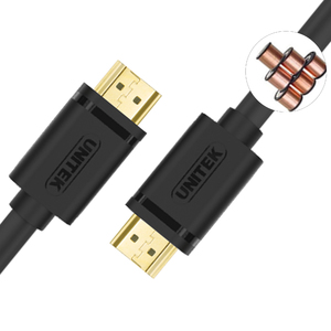 Kabel Unitek HDMI - HDMI 2m czarny (Y-C138) 5