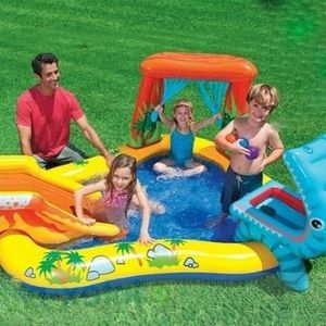 Intex Dmuchany plac zabaw Kraina dinozaurów 249x191cm (57444) 2