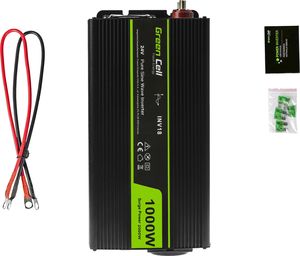 Przetwornica Green Cell 24V/230V 1000W/2000W (INV18) 3