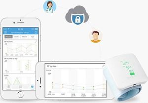 Ciśnieniomierz iHealth Networked Wrist Blood Pressure Monitor View BP7S (white / light gray) 4