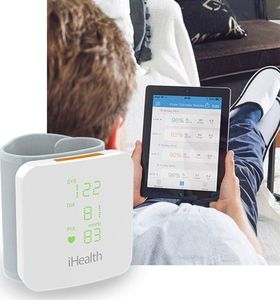 Ciśnieniomierz iHealth Networked Wrist Blood Pressure Monitor View BP7S (white / light gray) 9