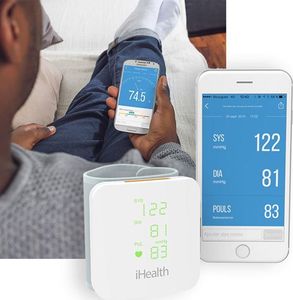 Ciśnieniomierz iHealth Networked Wrist Blood Pressure Monitor View BP7S (white / light gray) 10