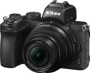 Aparat Nikon Z50 + 16-50 mm f/3.5-6.3 VR DX + adapter FTZ II (VOA050K004) 4