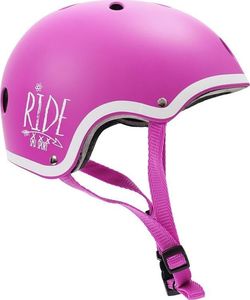 SMJ sport Kask dziecięcy F501 różowy XS (51-53 cm) 2