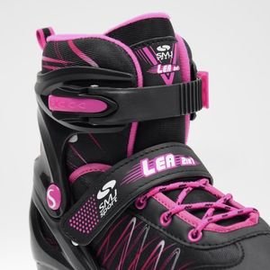 Rolki SMJ sport LEA z wymienną płozą regulowane czarne r. 34-37 7