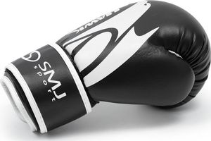 SMJ sport Rękawice bokserskie SMJ Hawk 2019 Black 10 oz 3