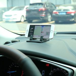 Podstawka Hurtel Uniwersalny uchwyt samochodowy silikonowa podstawka na telefon nano pad czarny uniwersalny 7
