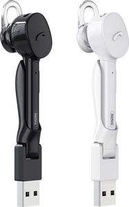 Słuchawka Remax Remax mini zestaw słuchawkowy magnetyczna słuchawka Bluetooth + stacja ładująca USB czarny (RB-T27 black) uniwersalny 2