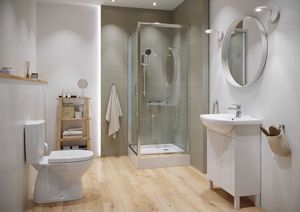 Zestaw kompaktowy WC Cersanit Arteco* 64.5 cm biały (K667-075) 5