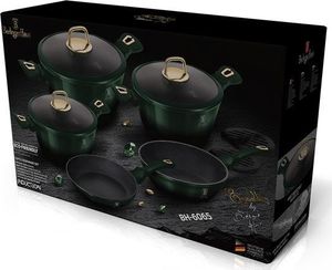 Berlinger Haus Zestaw garnków METALLIC EMERALD BH-6065 3