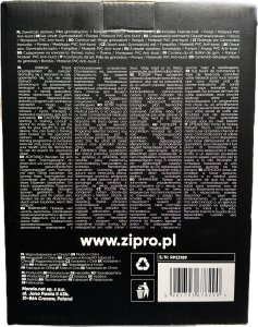 Zipro Piłka gimnastyczna Anti-Burst 65 cm czarna 6