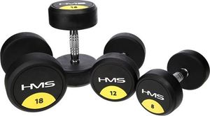 HMS ‎‎Hantel HG PRO gumowany 1 x 12 kg 4