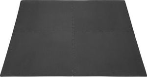 One Fitness Mata ochronna MP10 122 cm x 122 cm x 1 cm czarna 4