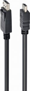 Kabel Gembird DisplayPort - HDMI 1.8m czarny (CC-DP-HDMI-6) 2
