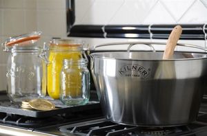 Kilner KIL -Garnek do dżemów i powideł ze stali nierdzew. uniwersalny 4