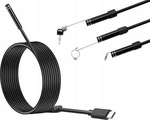 Xrec endoskop kamera Inspekcyjna usb type-c 5m sztywny kabel (SB5239) 4