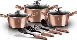 Berlinger Haus Zestaw garnków METALLIC ROSE GOLD [BH-6161] 2