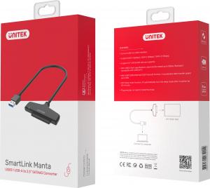 Kieszeń Unitek Mostek USB Type-C do SATA III 6G (Y-1096A) 5