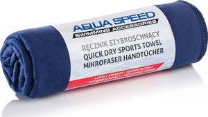 Aqua-Speed Ręcznik Microfibre Dry Flat 7044-10 granatowy 2