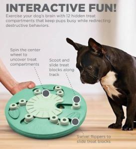 Outward Hound Nina Ottosson Dog Worker Green - gra edukacyjna [69541] 3