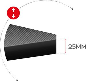 Biurko Huzaro Hero 2.5 Czarne 120 cmx60 cm 8