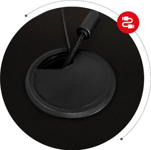 Biurko Huzaro Hero 2.5 Czarne 120 cmx60 cm 10
