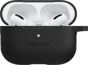 Spigen Etui ochronne Silicone Fit do AirPods Pro czarne 5